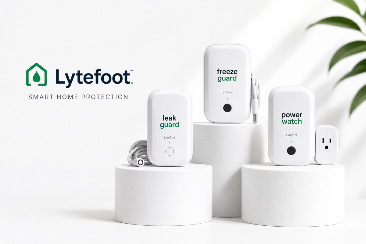 Lytefoot smart home protection devices